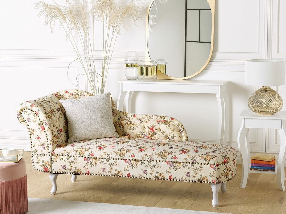 Počivalnik Berwyn 708 (Bež + Cvetlični vzorec)