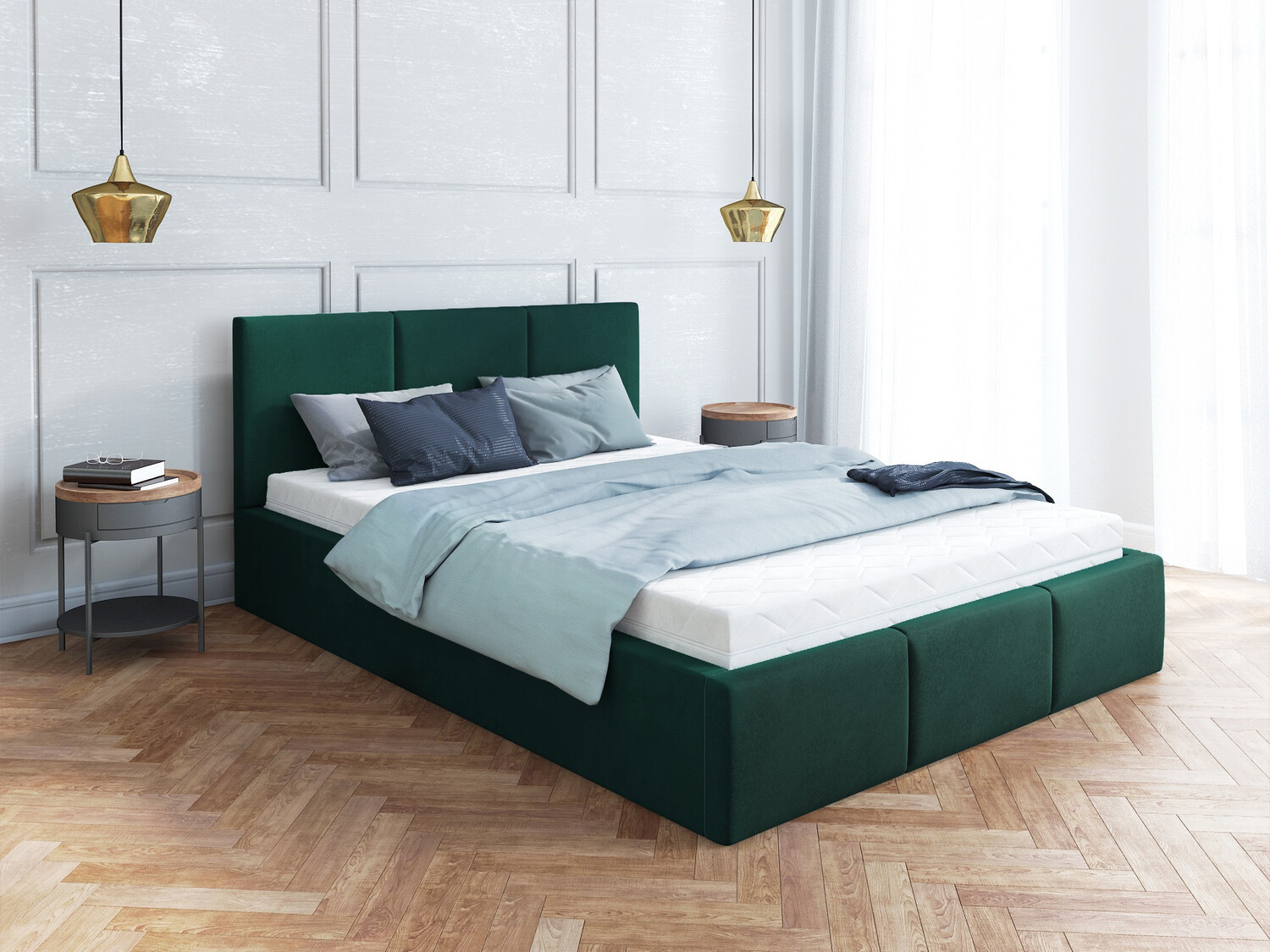 Postelja Fairfield 109 (Zelena)