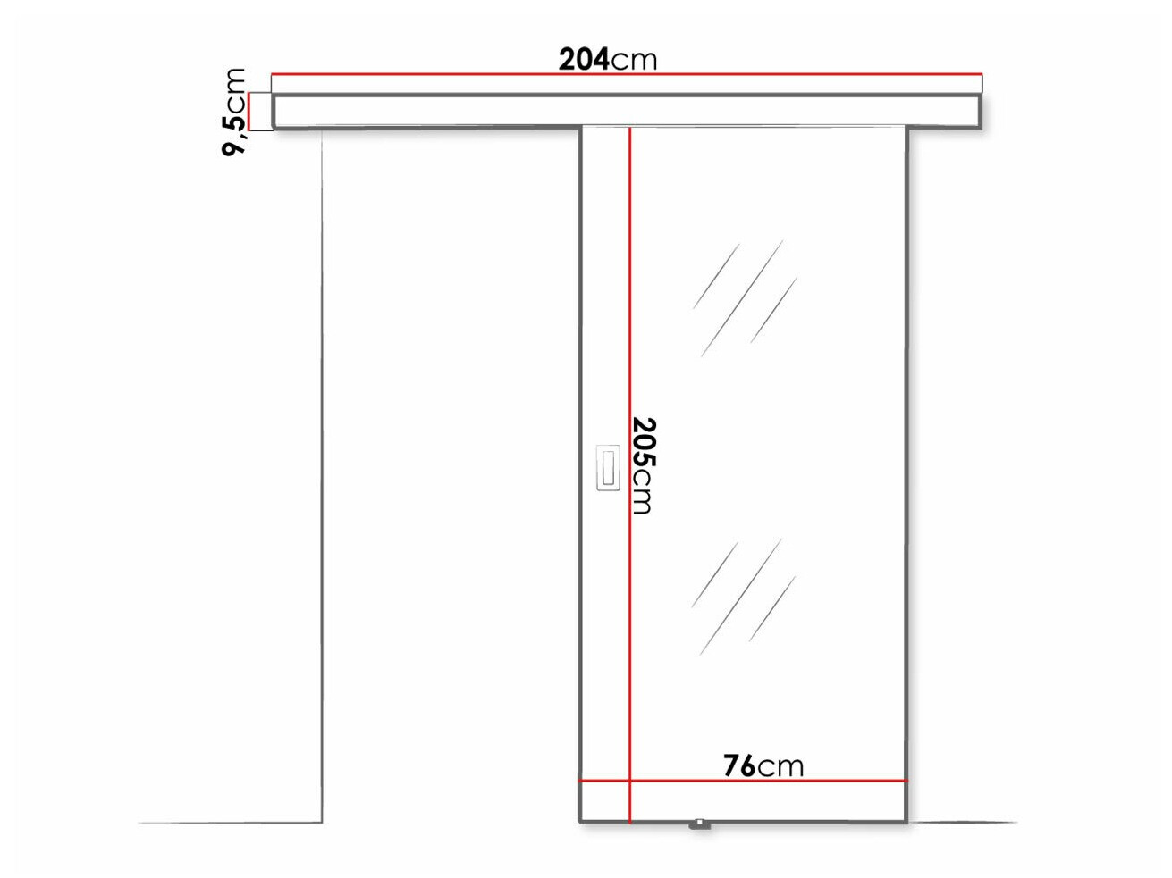 Drsna vrata Dover 205