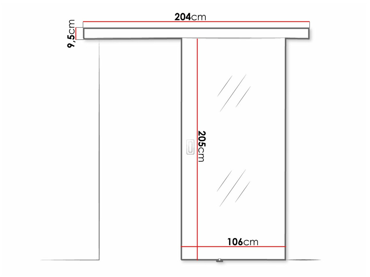 Drsna vrata Dover 208