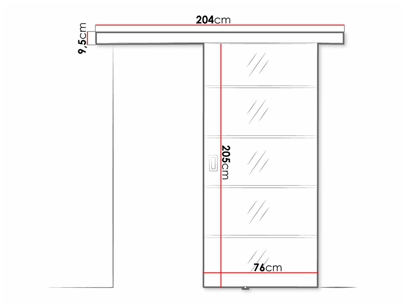 Drsna vrata Dover 209