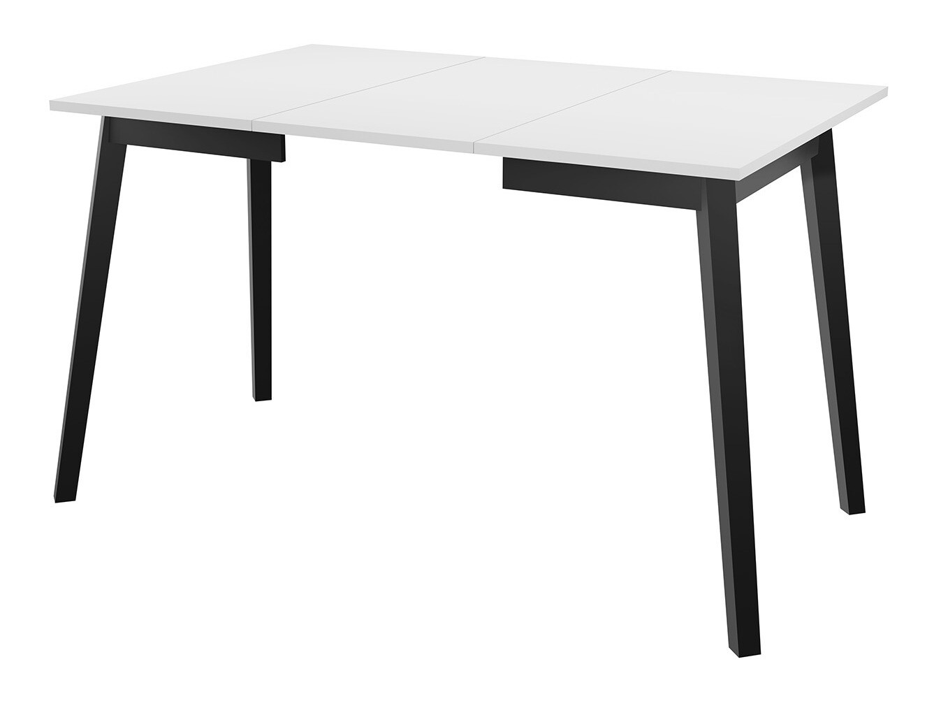 Miza Edmond 109 (Sivi marmor + Črna)