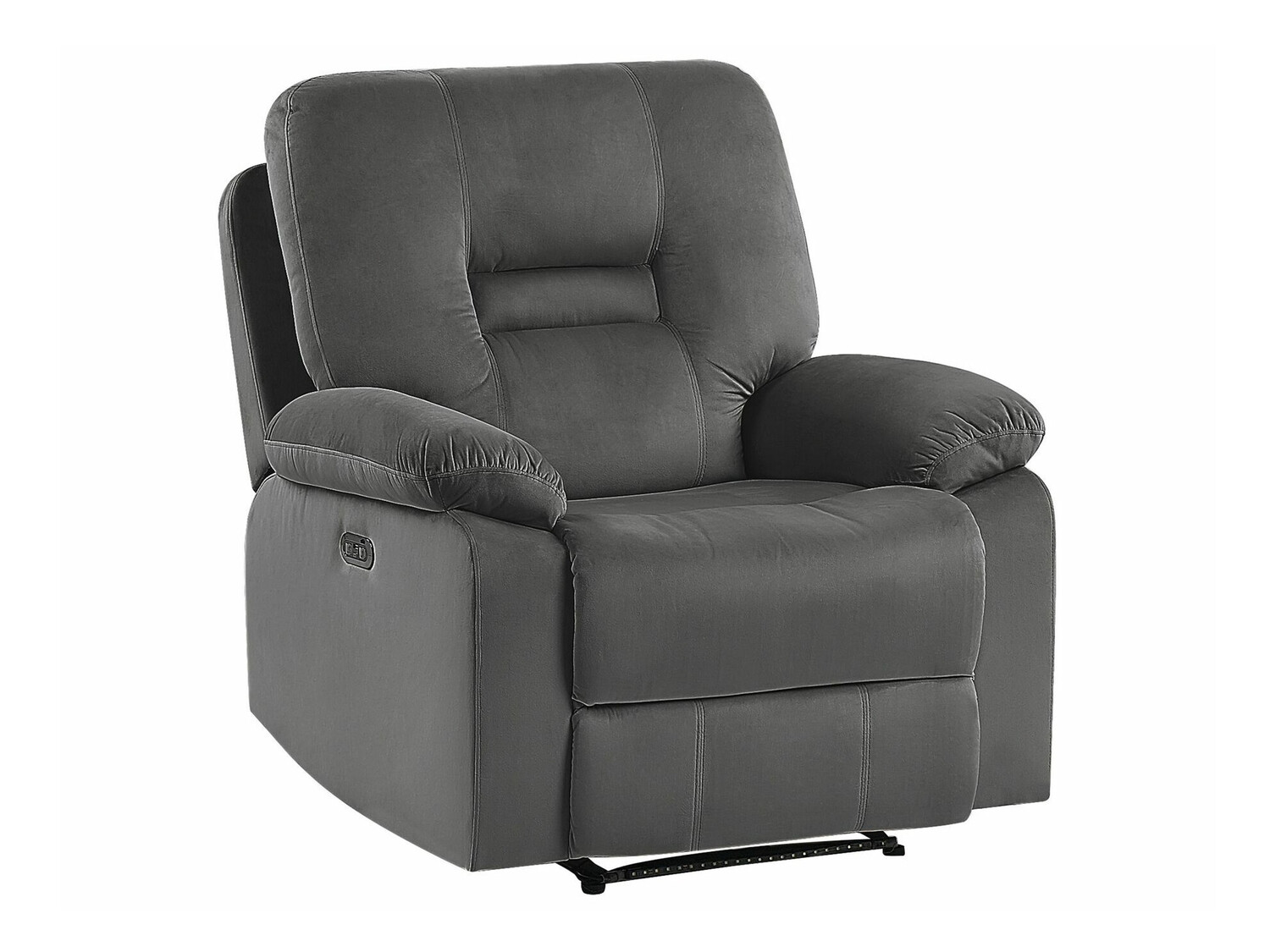 Fotelj s počivalnikom Tivlira 104 (Siva)