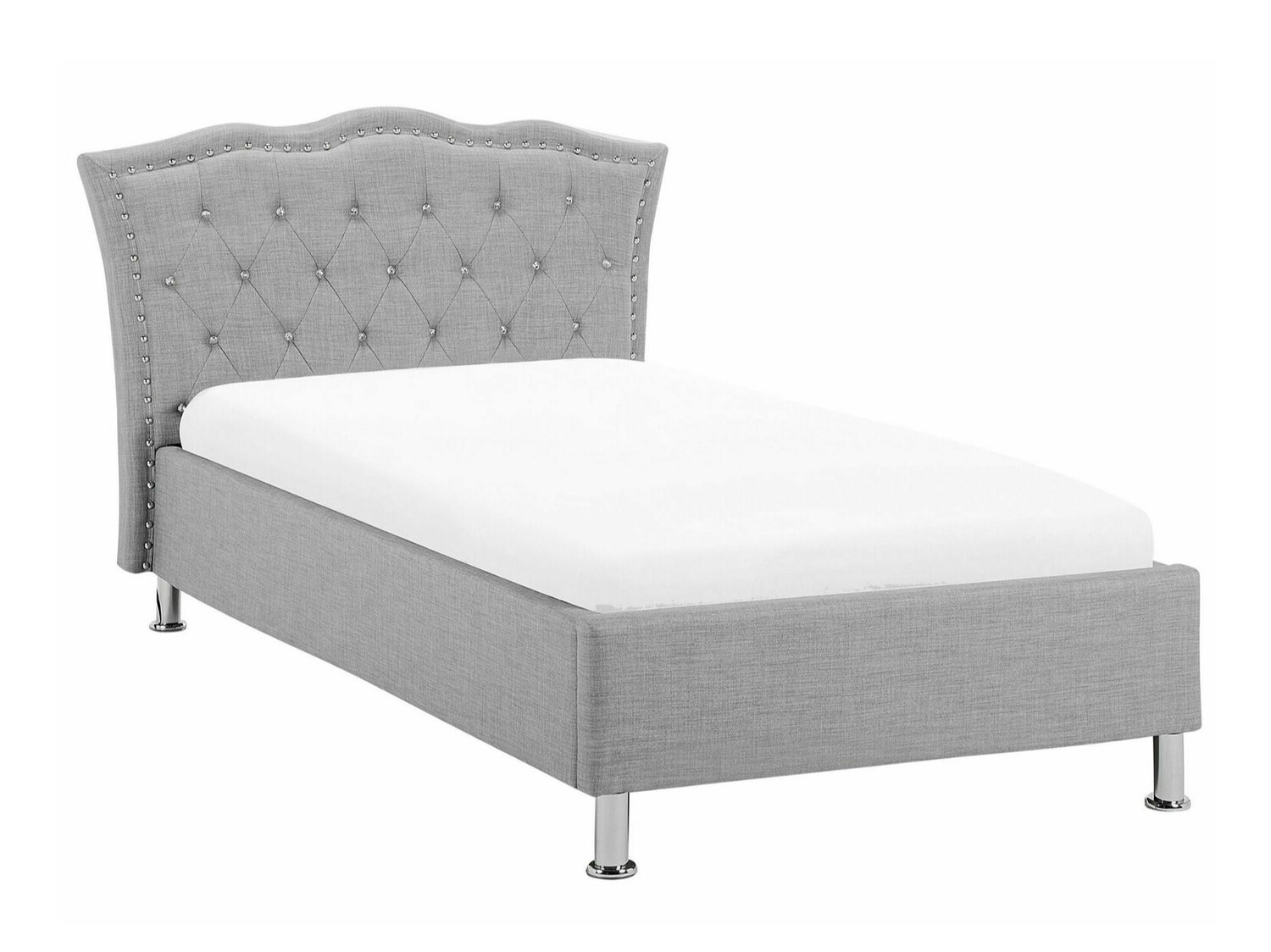 Postelja Berwyn 720 (Svetlo siva)