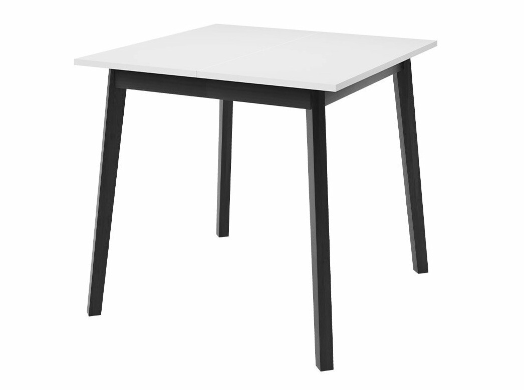 Jedilniški komplet Edmond 116 (Bela + Črna)