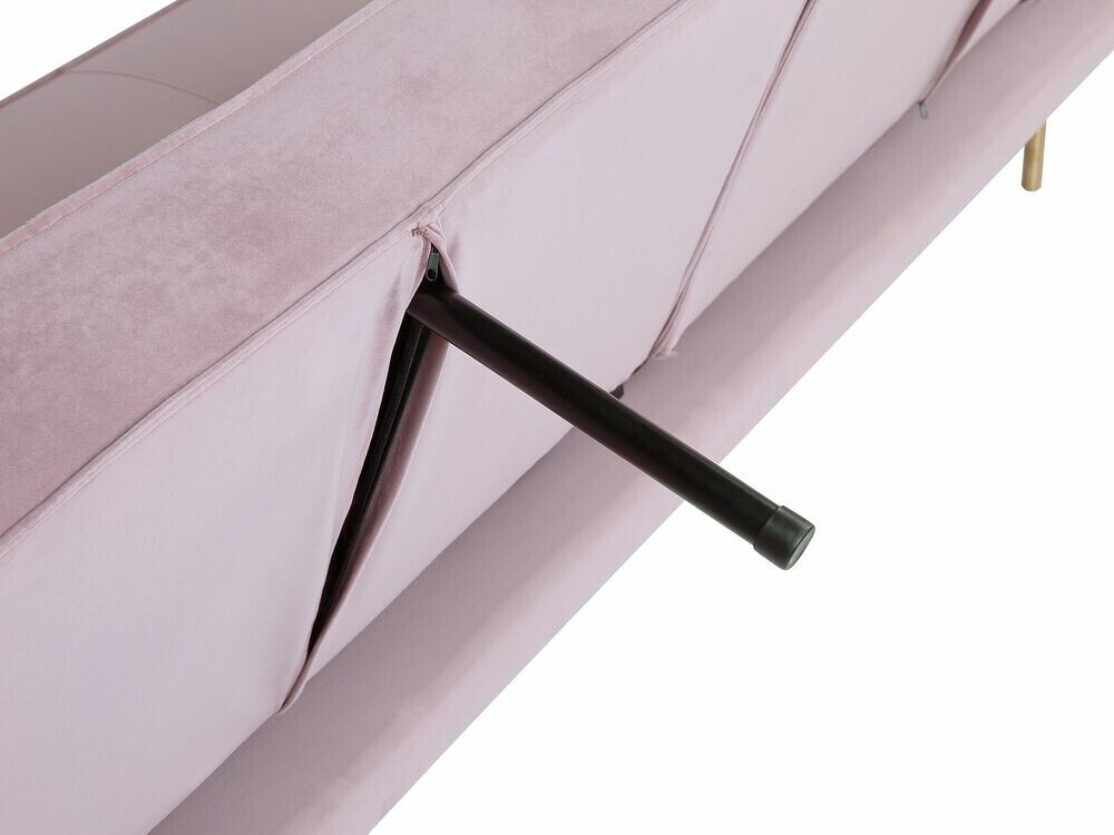 Raztegljiv kavč Berwyn 749 (Roza)