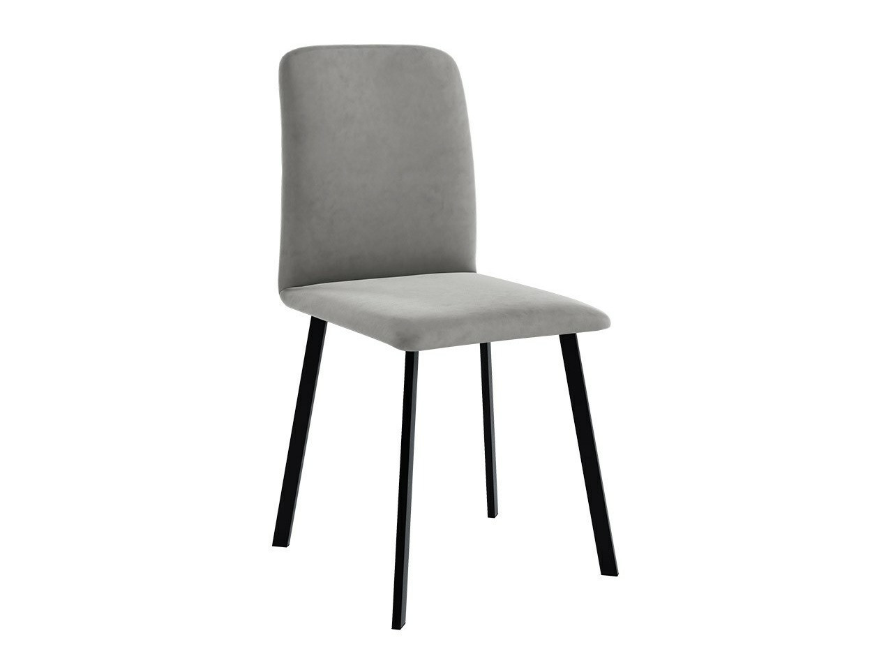 Jedilniški komplet Edmond 118 (Sivi marmor + Črna)