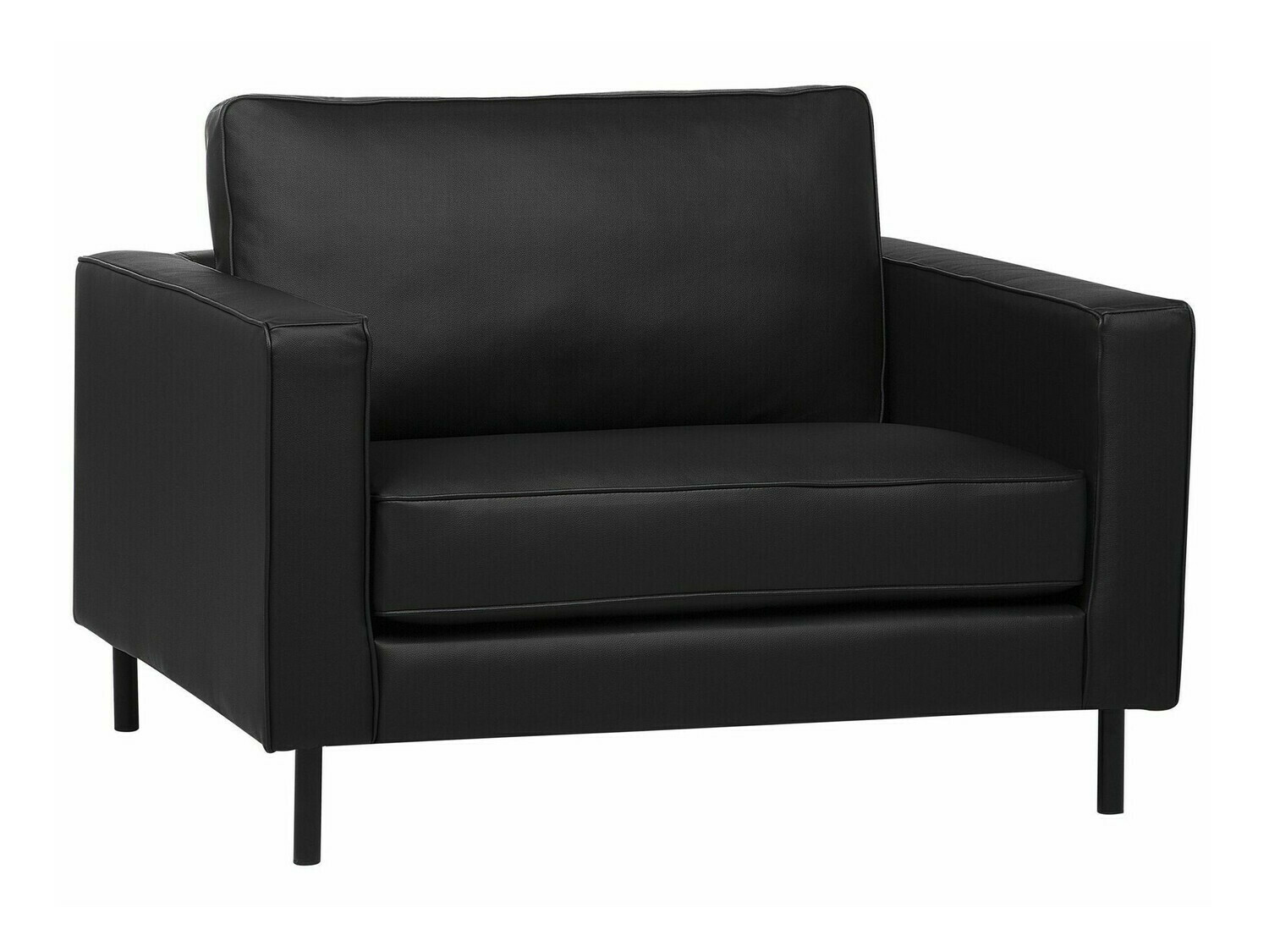 Komplet oblazinjenega pohištva Berwyn 768 (Črna)