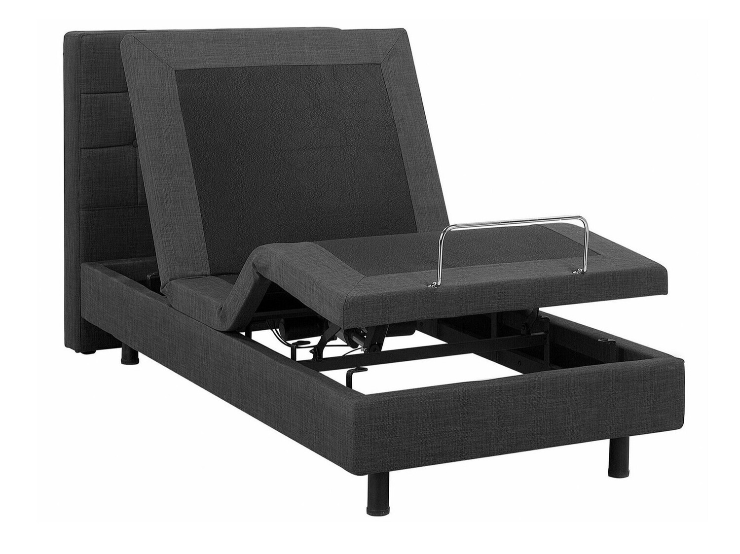 Postelja Berwyn 762 (Temno siva)