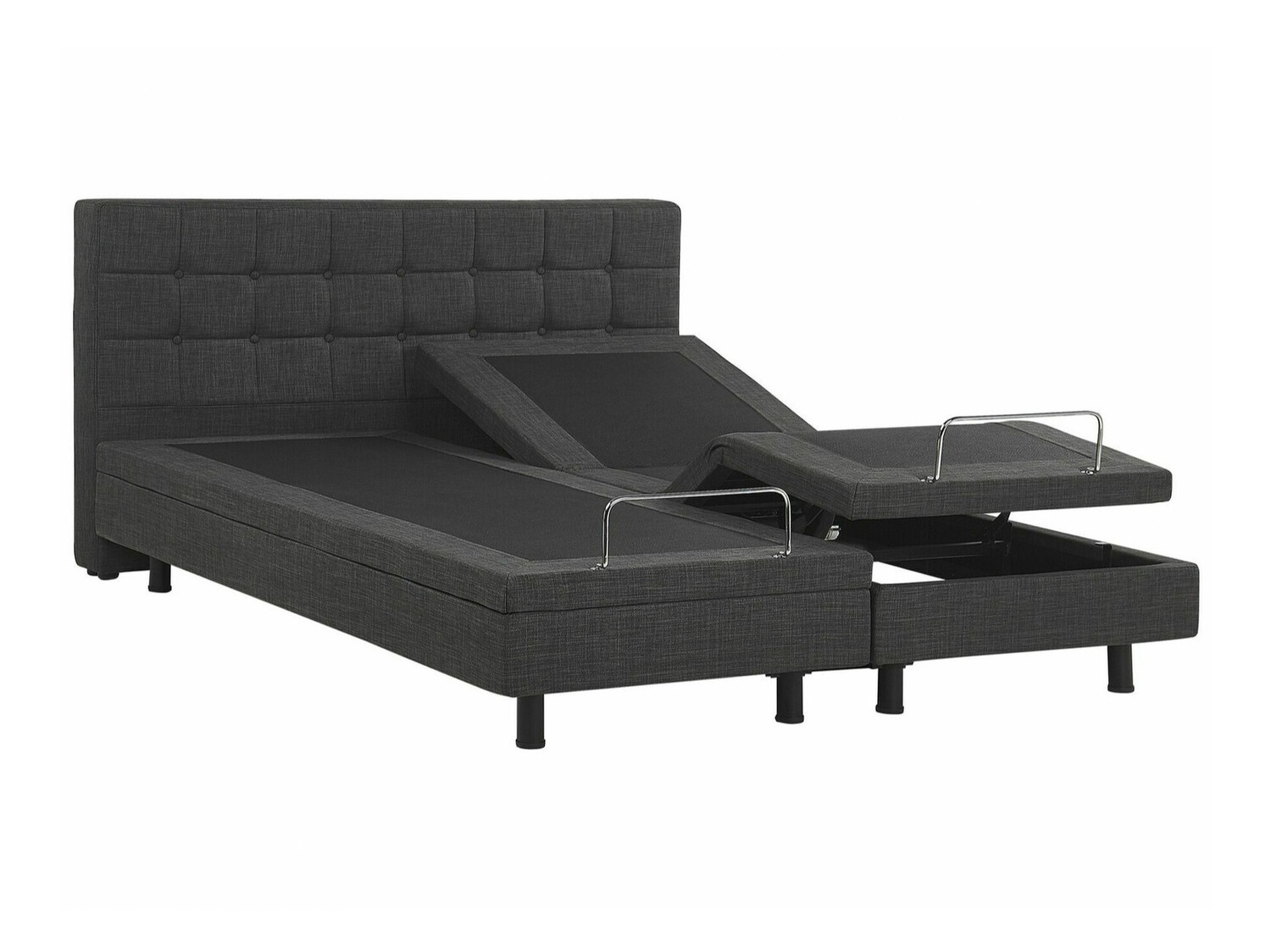 Postelja Berwyn 762 (Temno siva)