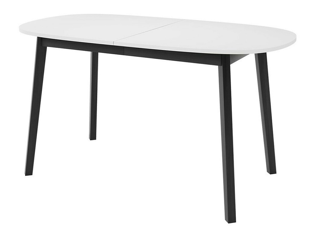 Jedilniški komplet Edmond 121 (Bela + Črna)