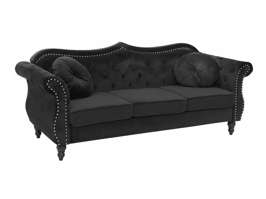Kavč chesterfield Berwyn 794 (Črna)