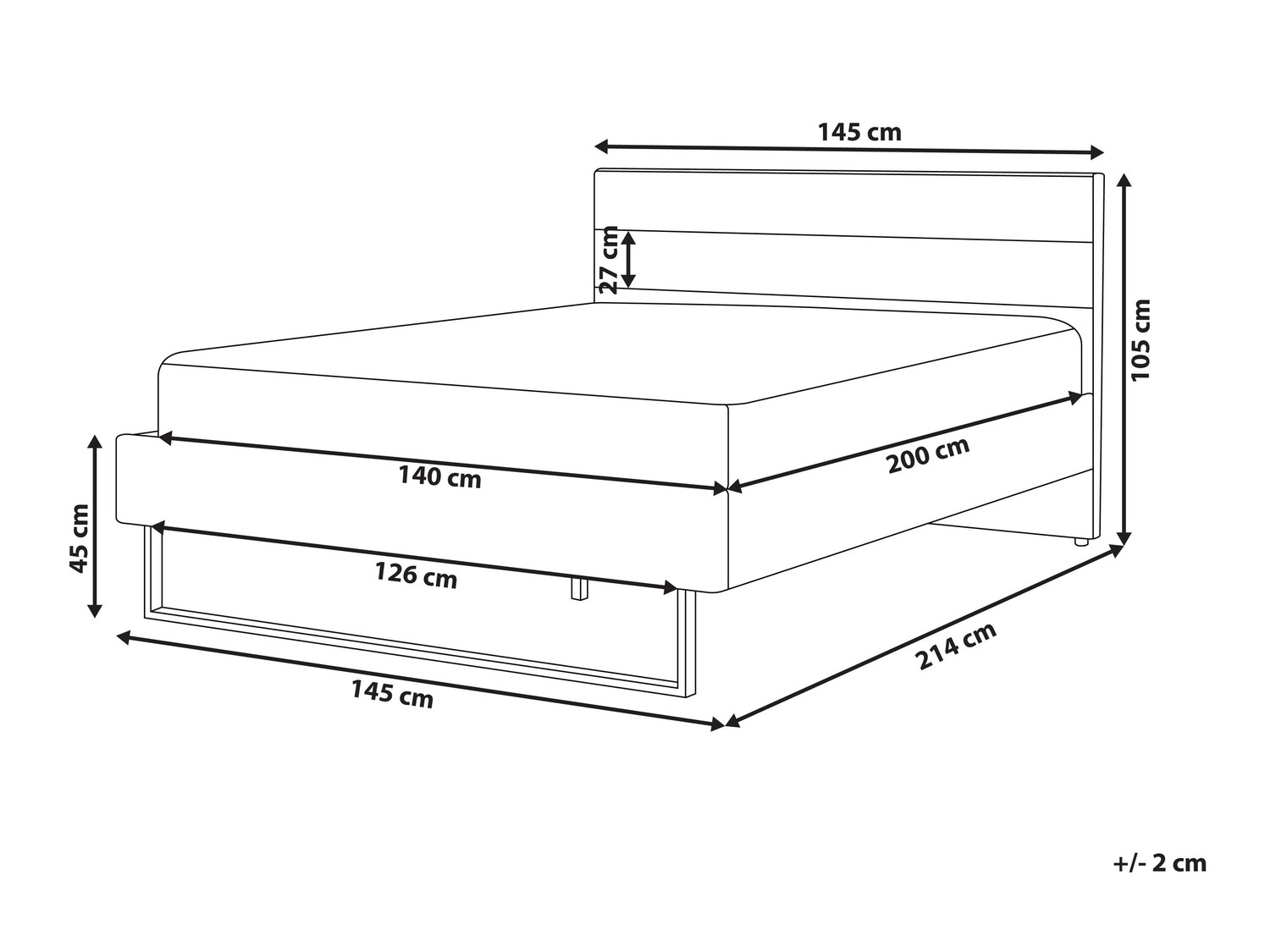 Postelja Berwyn 814 (Zelena)