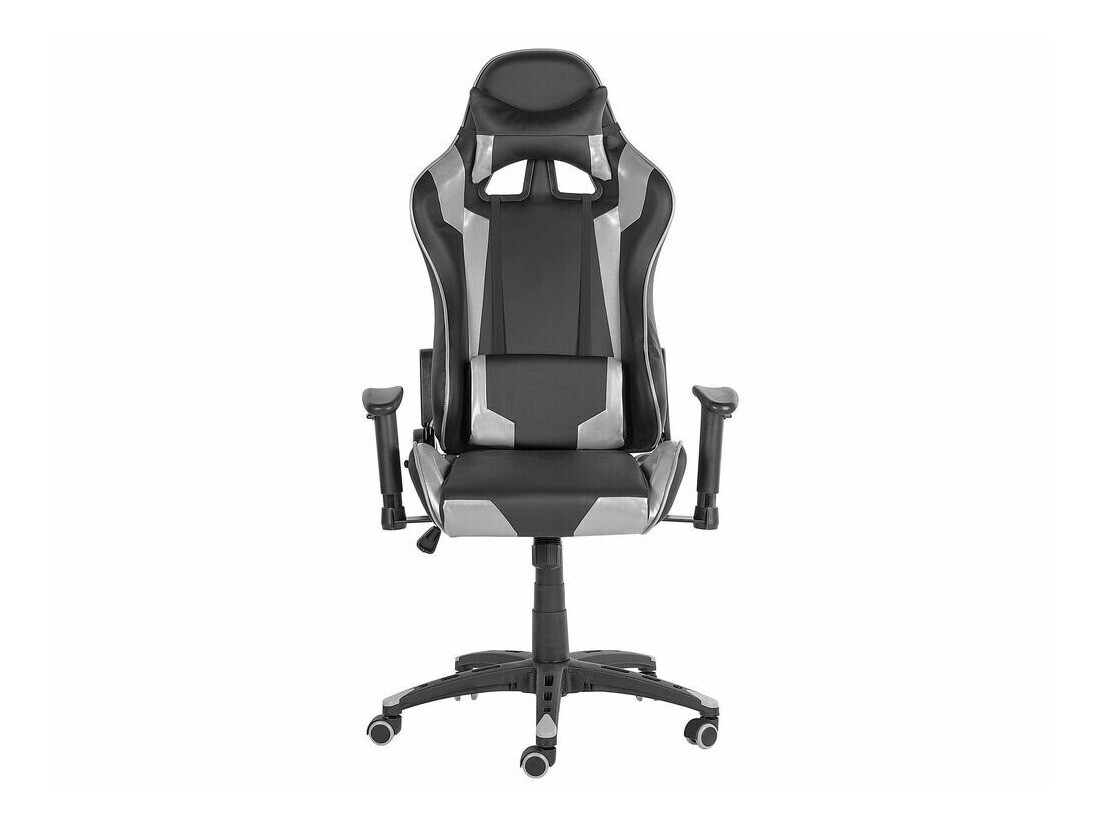 Gaming stol Berwyn 820 (Črna + Srebrna)
