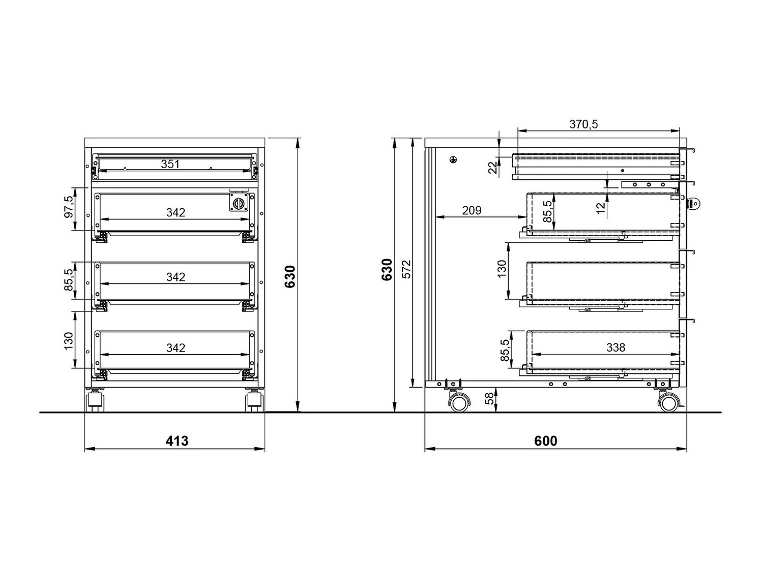 Predalnik Feltoru 106 (Bela)