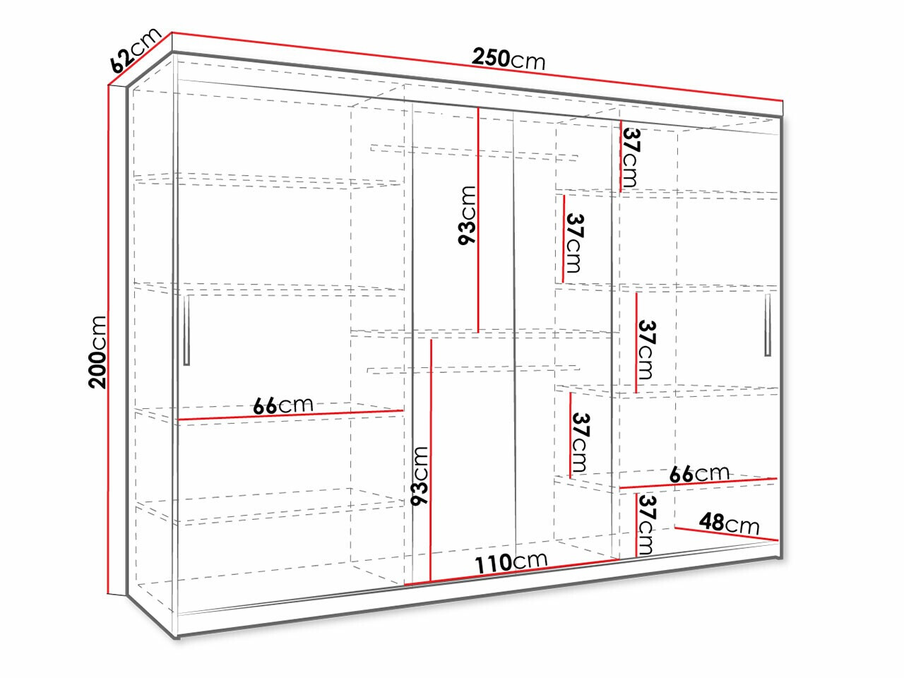 Garderobna omara Hartford 469