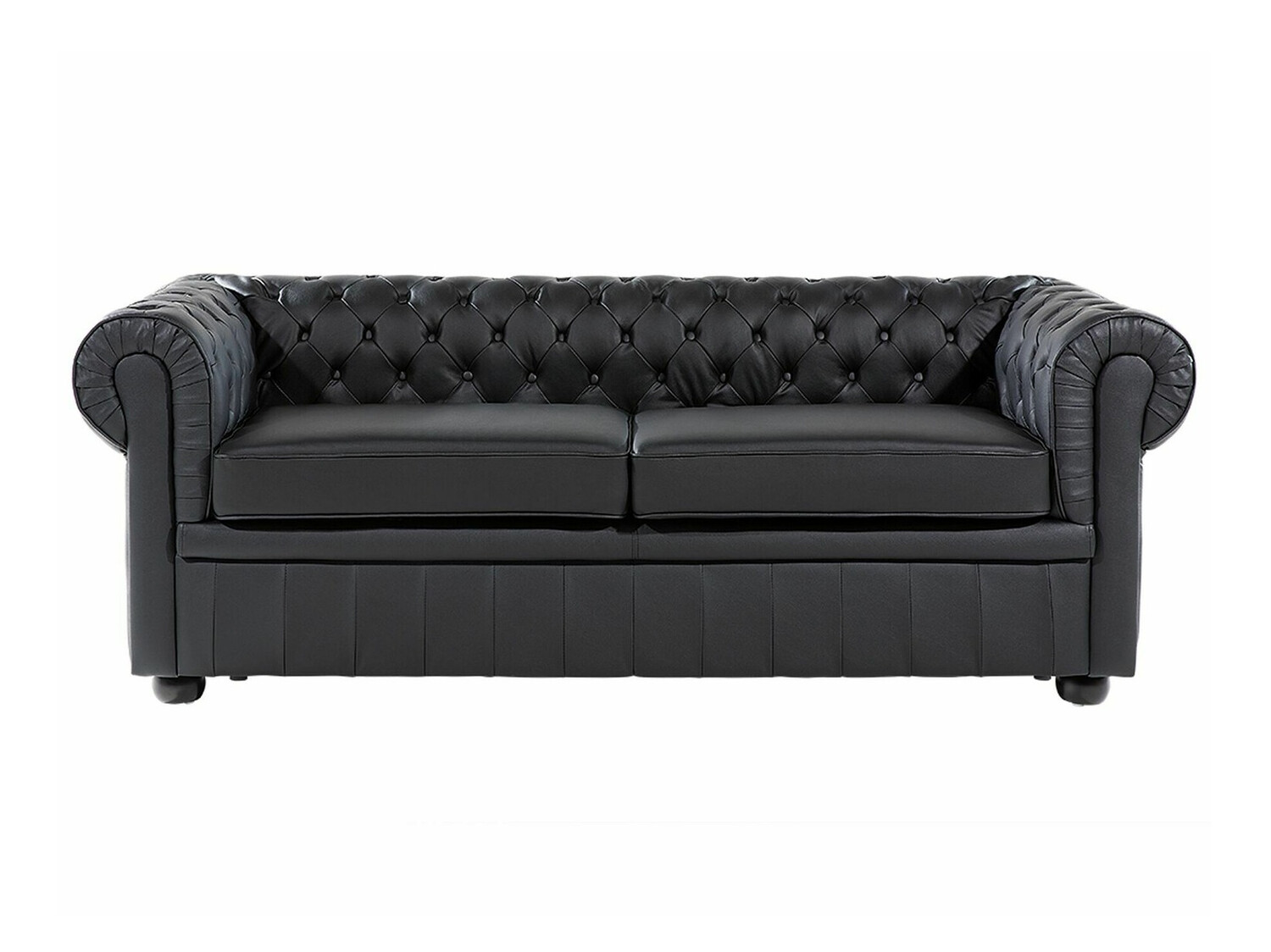 Kavč chesterfield Berwyn 832 (Črna)