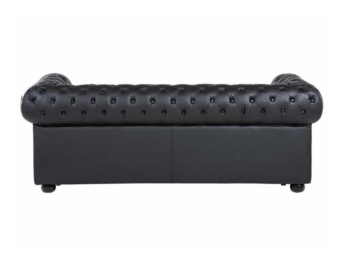 Kavč chesterfield Berwyn 832 (Črna)