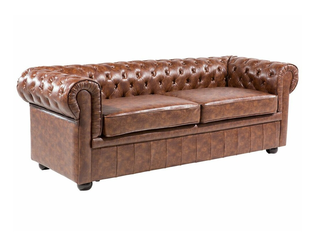 Kavč chesterfield Berwyn 832 (Rjava)