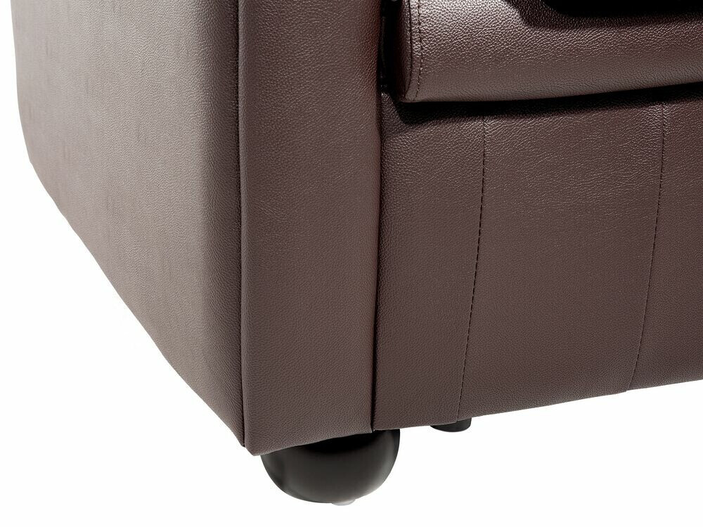 Kavč chesterfield Berwyn 832 (Temno rjava)