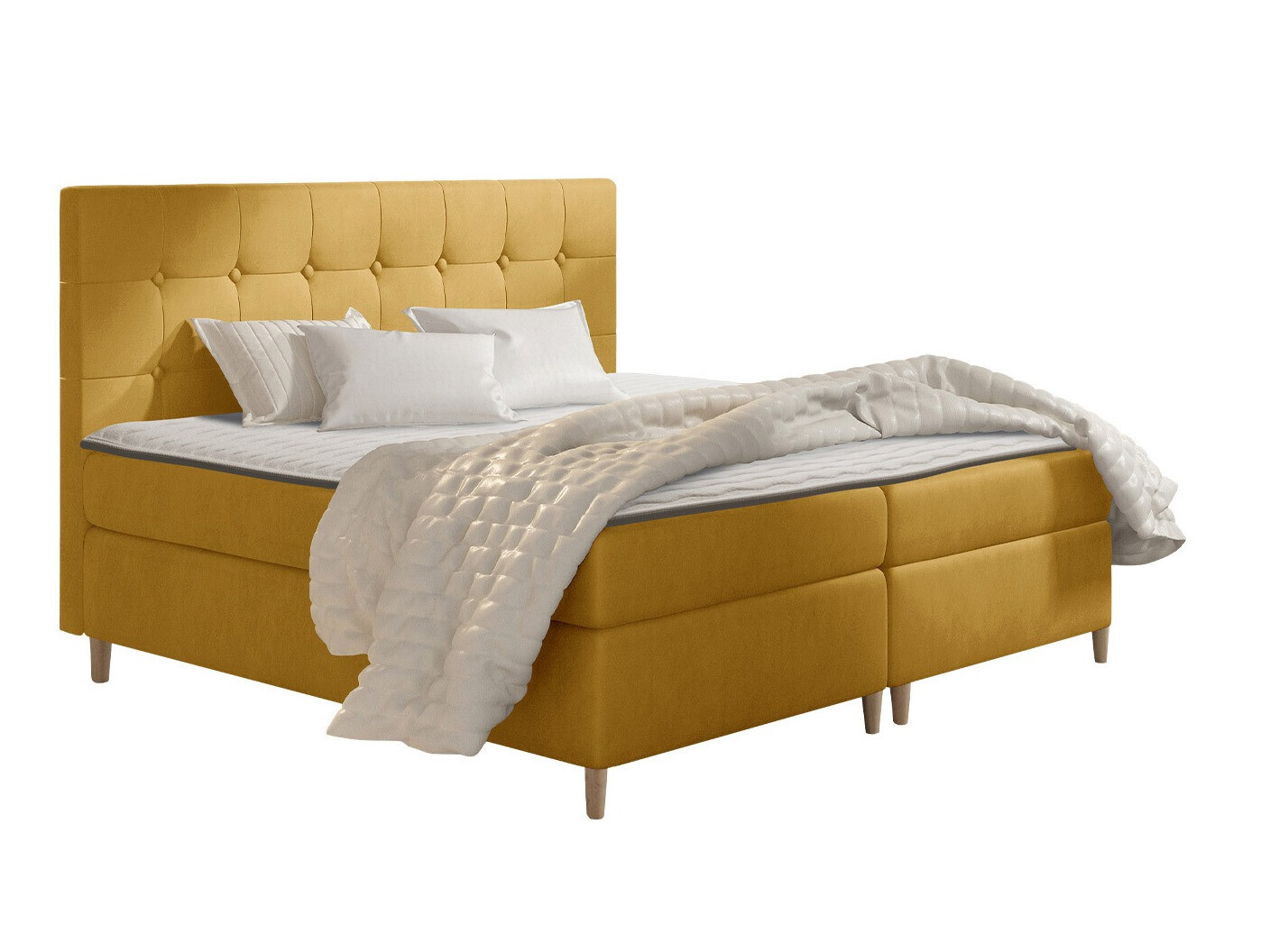 Boxspring postelja Caseus (Magic Velvet 2215)