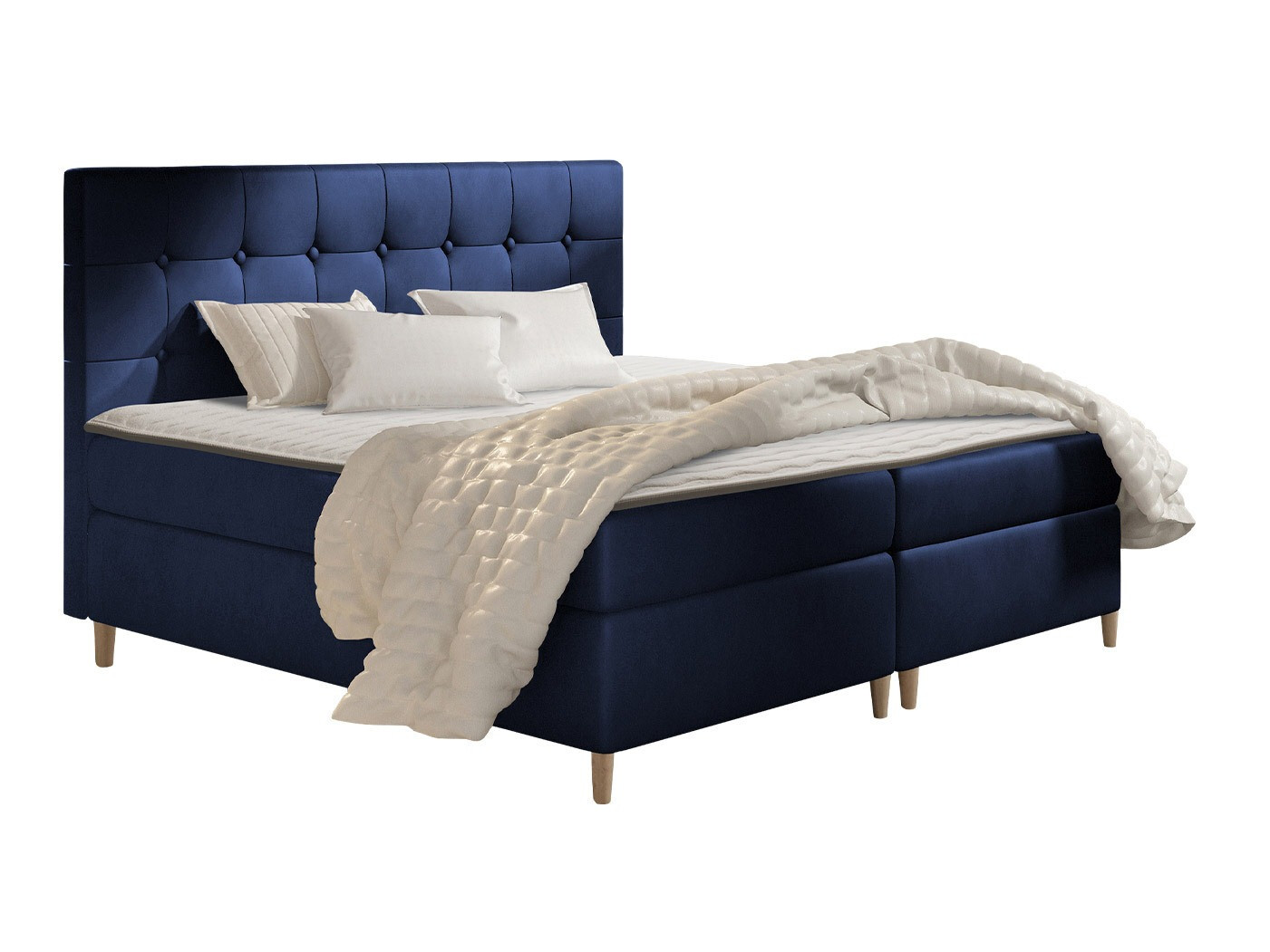 Boxspring postelja Caseus (Magic Velvet 2216)