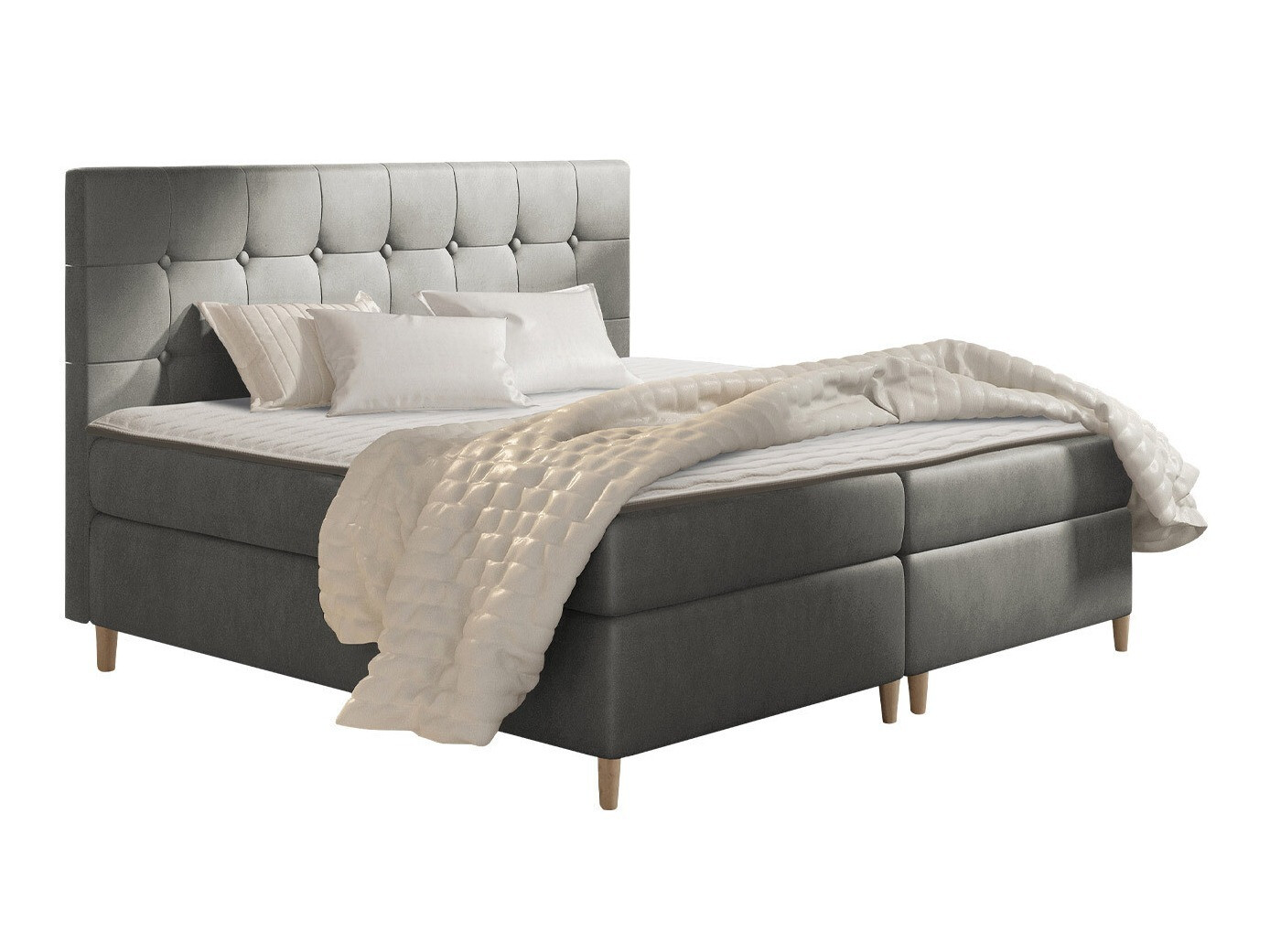 Boxspring postelja Caseus (Magic Velvet 2217)