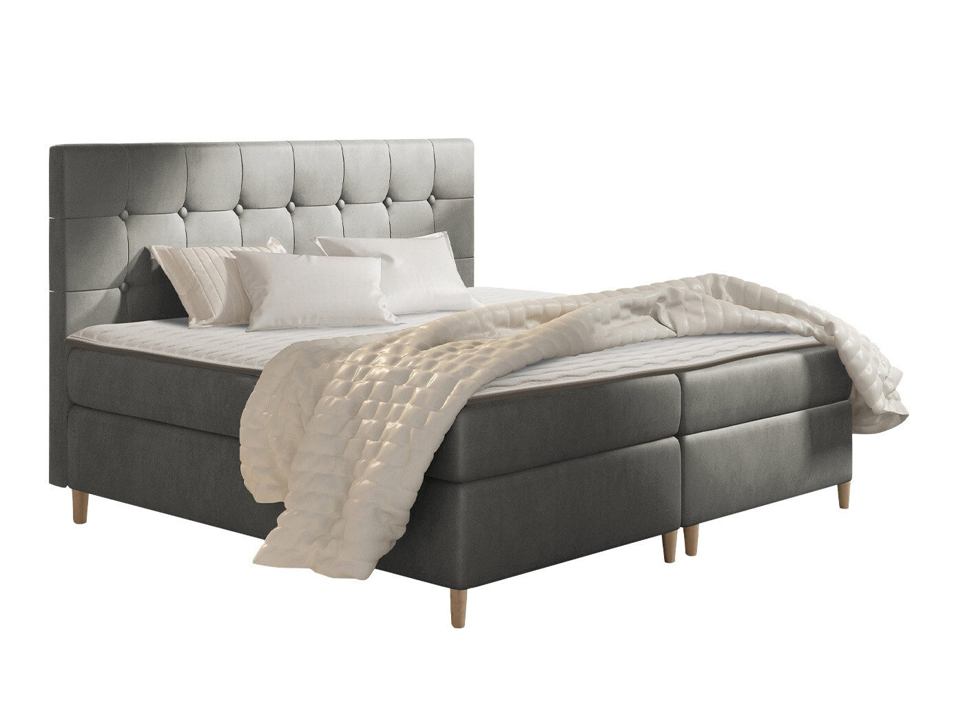 Boxspring postelja Caseus (Magic Velvet 2217)