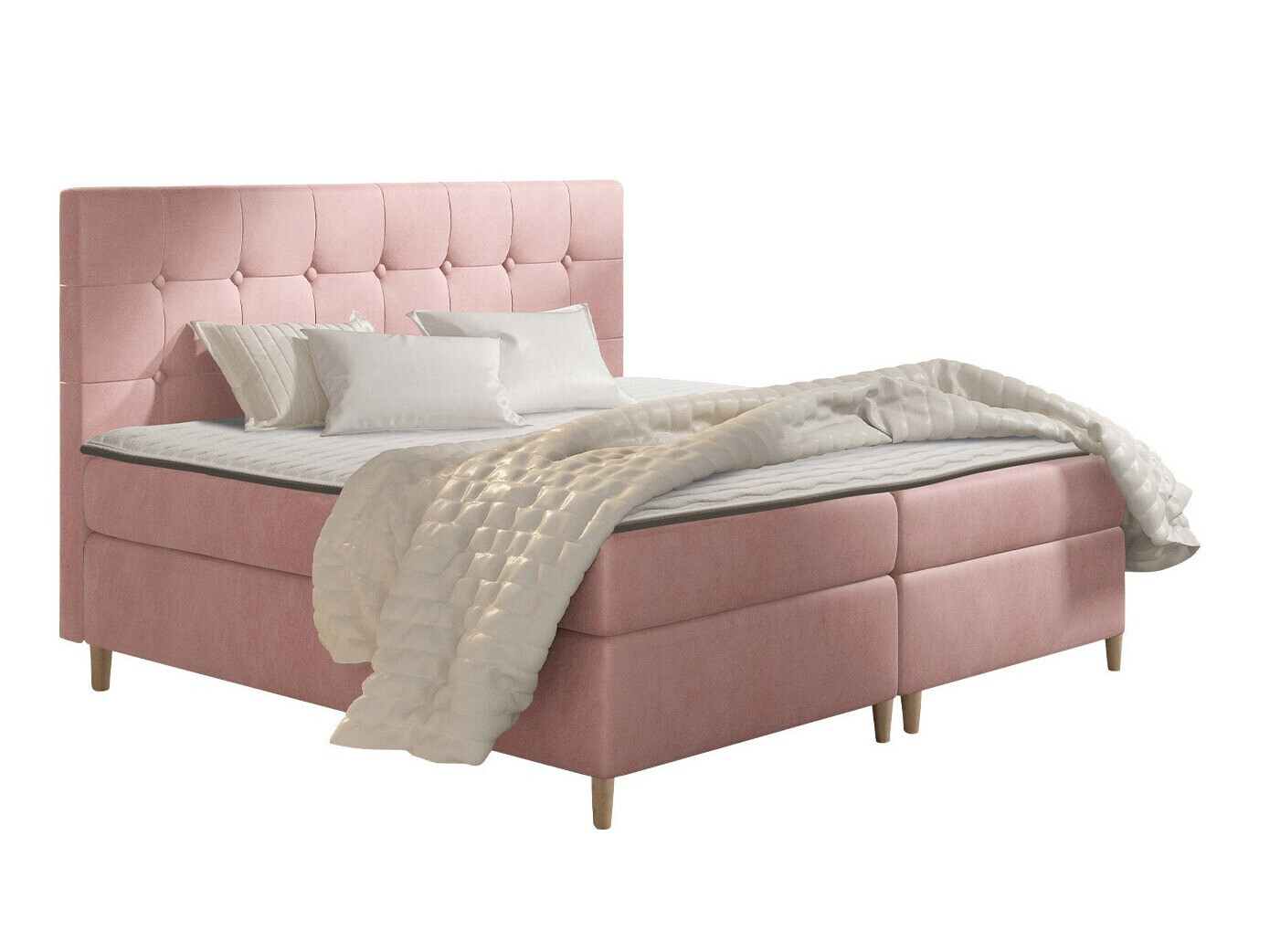 Boxspring postelja Caseus (Magic Velvet 2257)