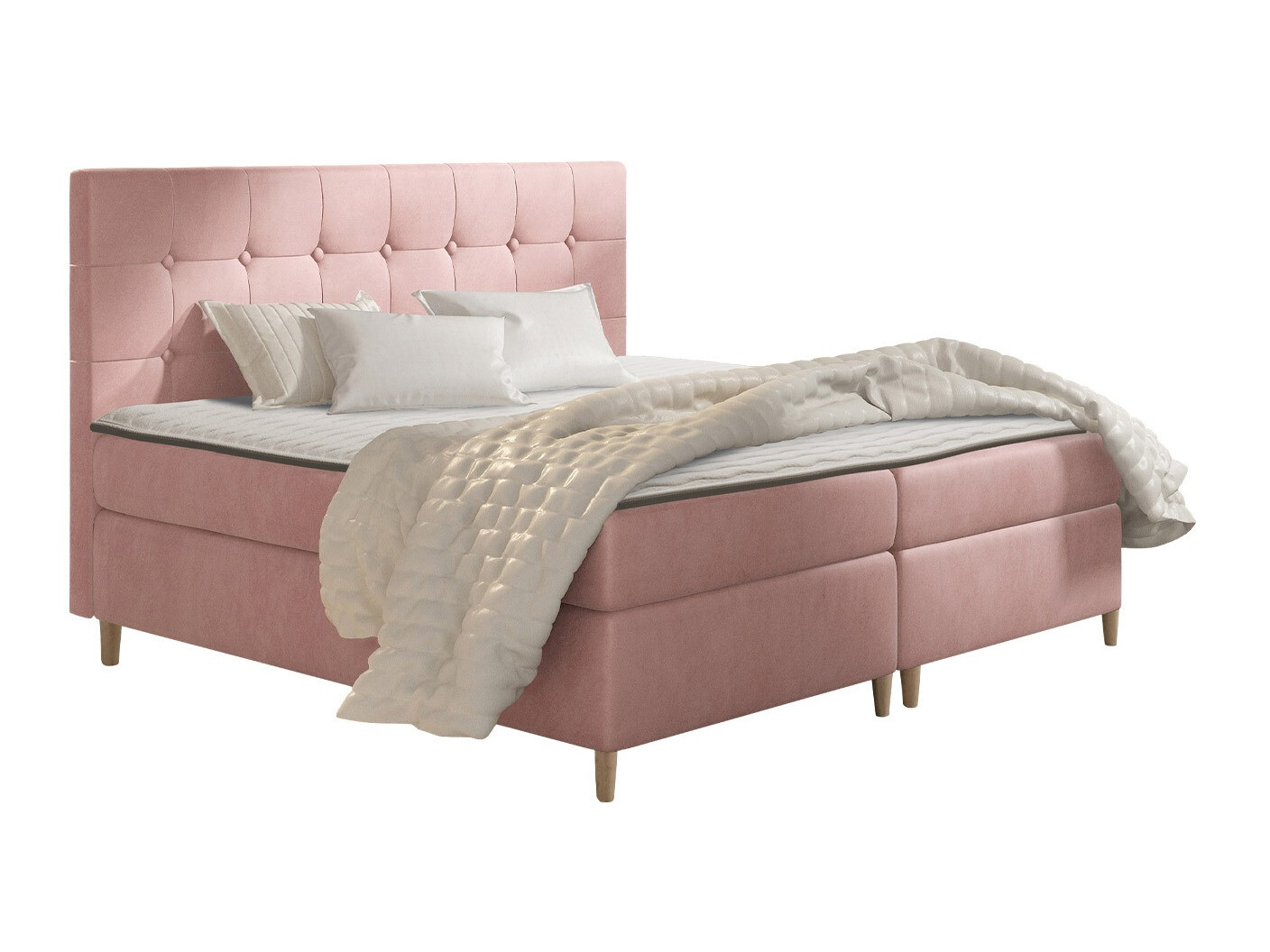Boxspring postelja Caseus (Magic Velvet 2257)