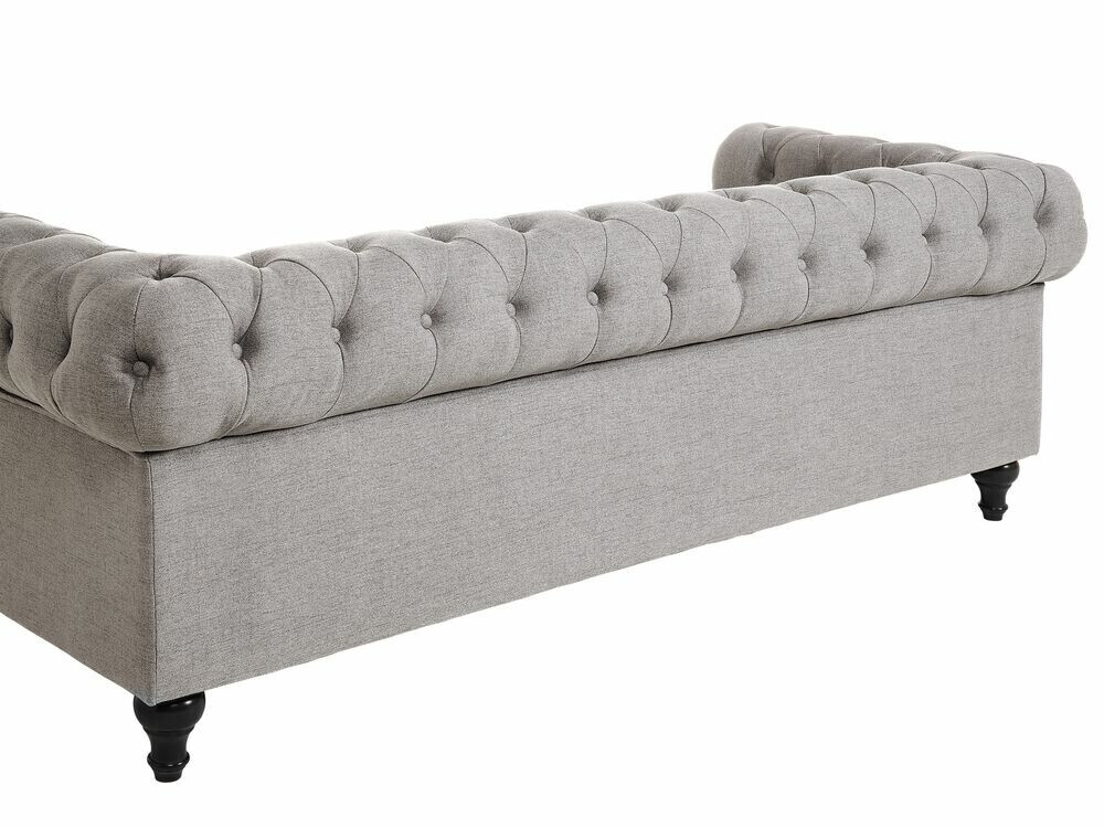 Kavč chesterfield Cirdoro 100 (Svetlo siva)