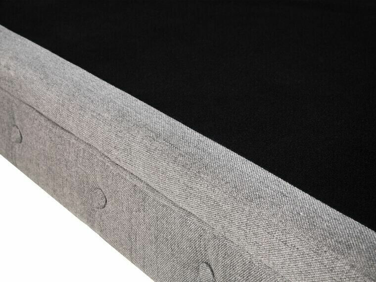 Kavč chesterfield Cirdoro 100 (Svetlo siva)