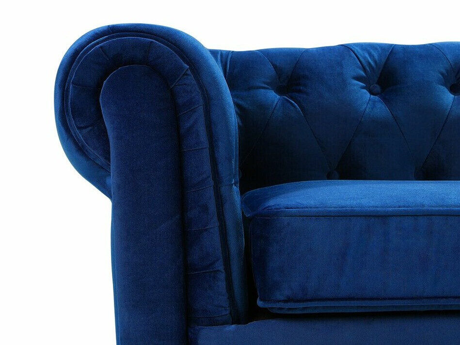 Chesterfield fotelj Cirdoro 102 (Modra)