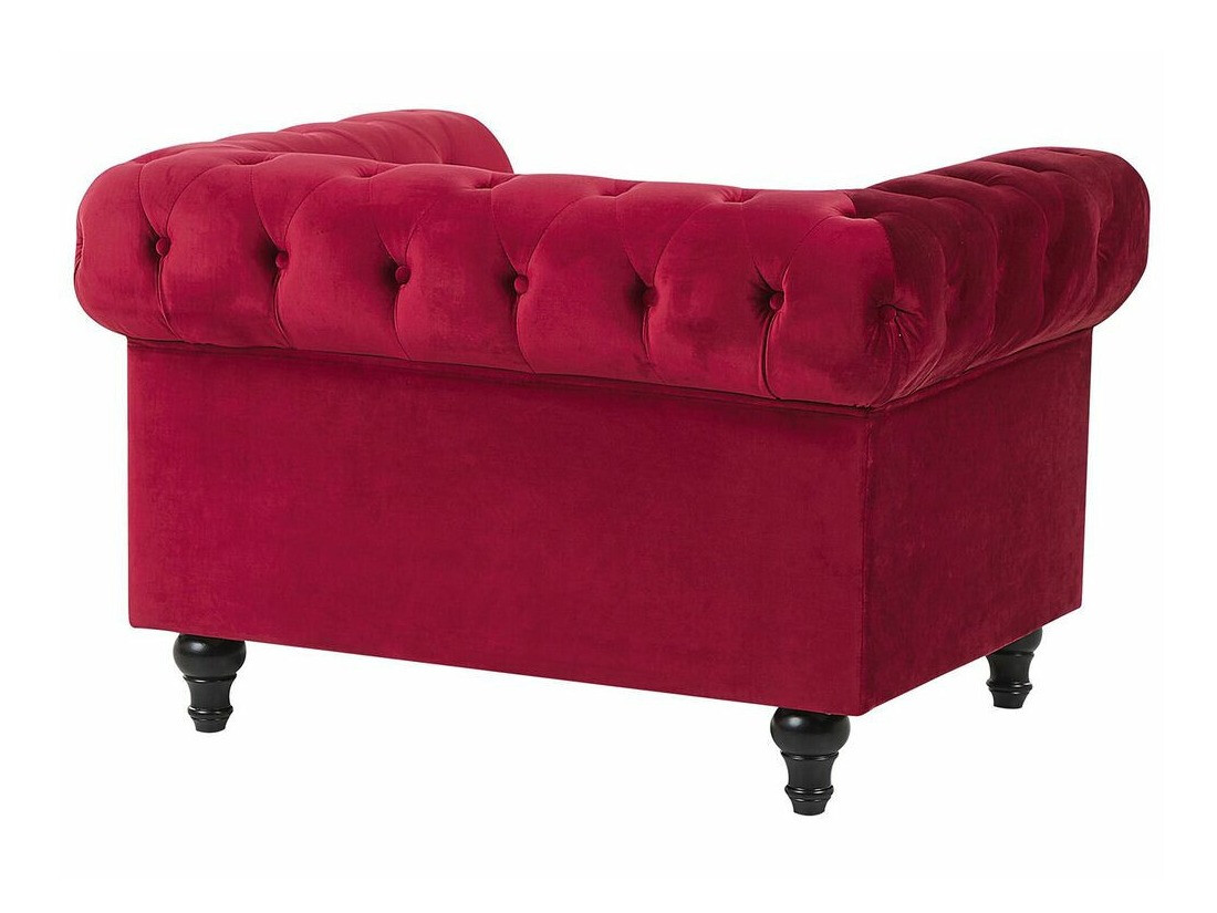 Chesterfield fotelj Cirdoro 102 (Rdeča)