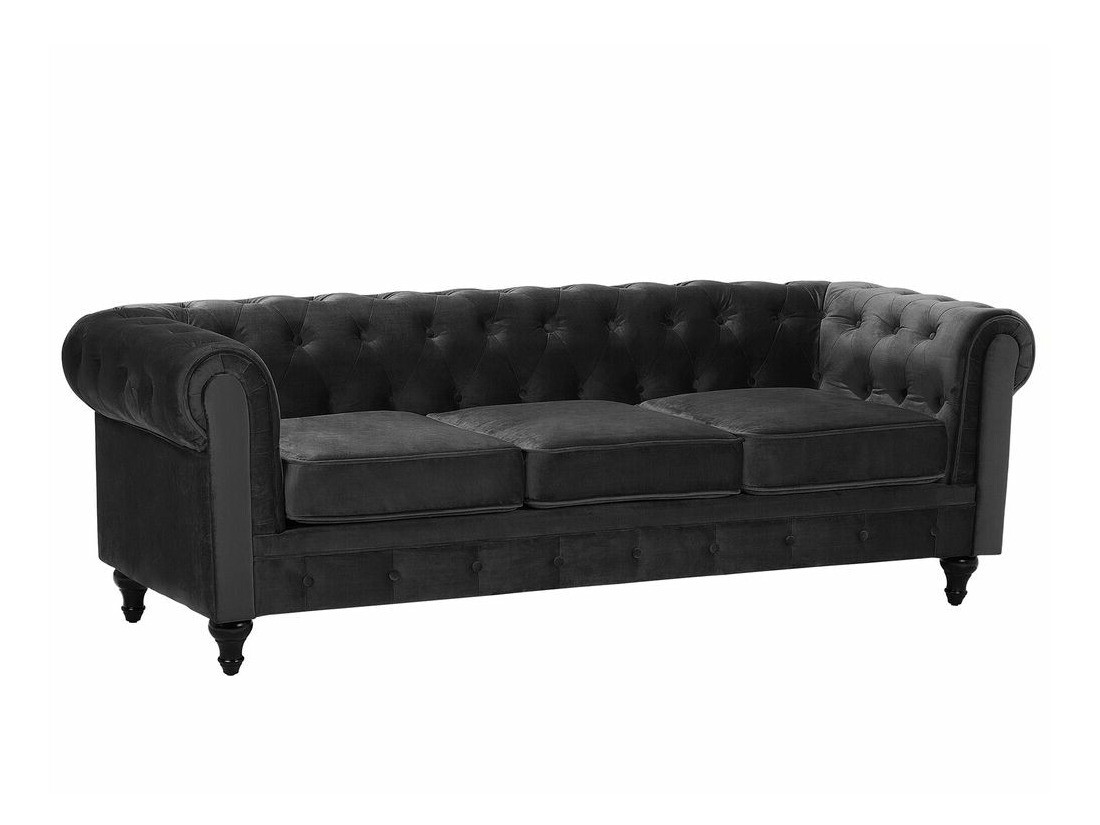 Kavč chesterfield Cirdoro 101 (Črna)