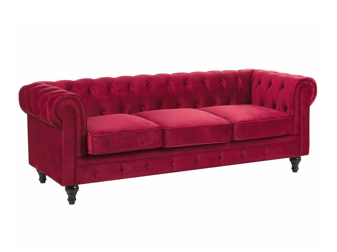 Kavč chesterfield Cirdoro 101 (Rdeča)