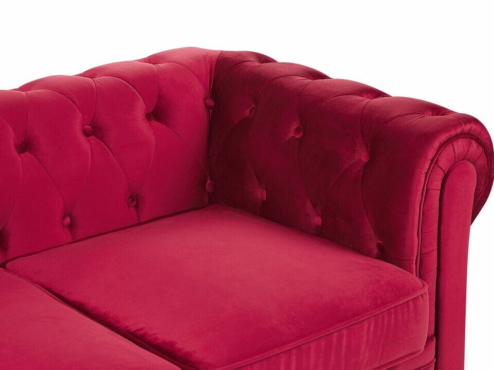 Kavč chesterfield Cirdoro 101 (Rdeča)