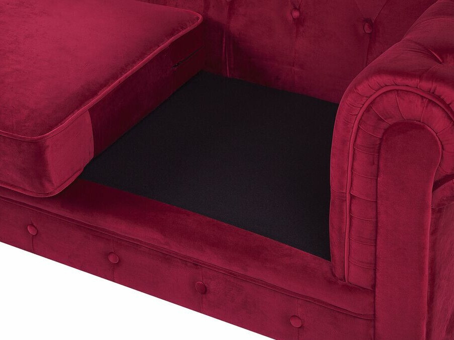 Kavč chesterfield Cirdoro 101 (Rdeča)