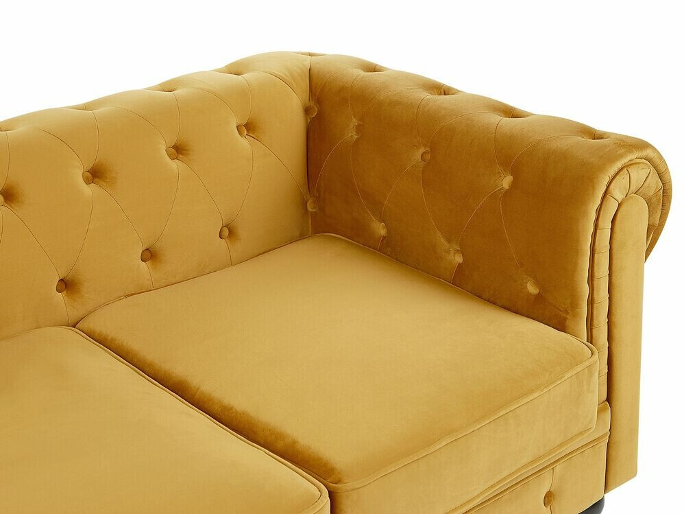 Kavč chesterfield Cirdoro 101 (Rumena)