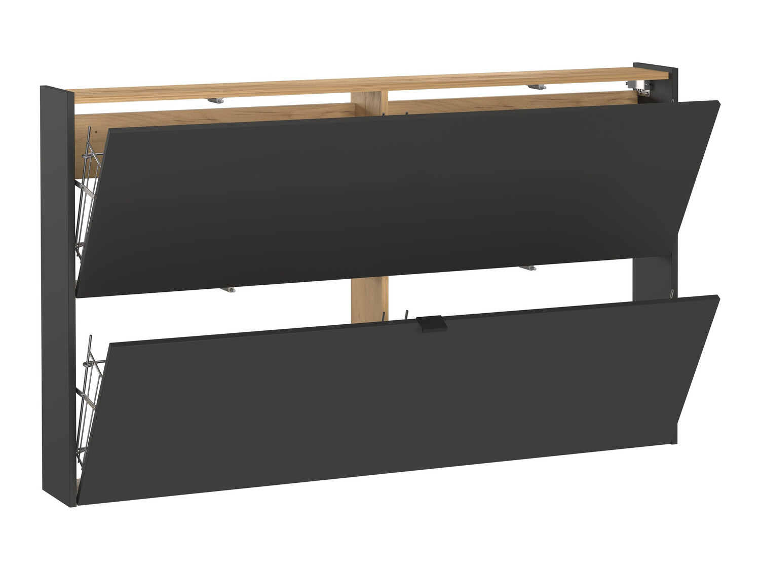 Omarica za čevlje Cirsale 108 (Grafit + Navarra hrast)