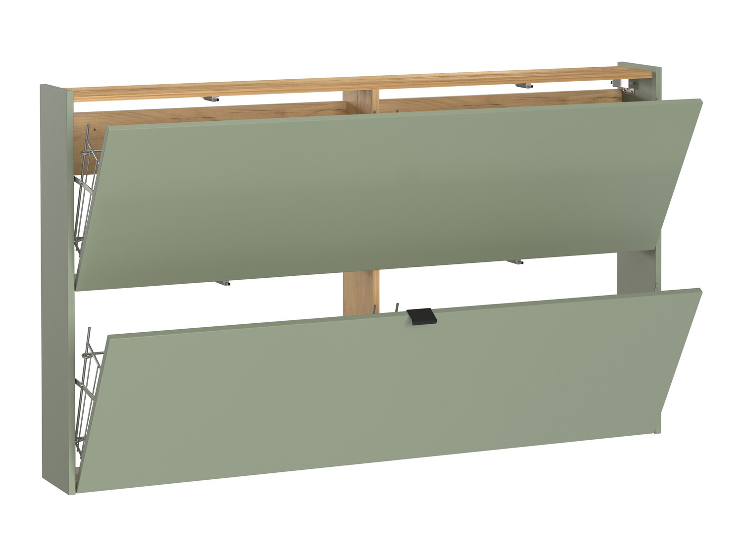 Omarica za čevlje Cirsale 108 (Prašno zelena + Navarra hrast)