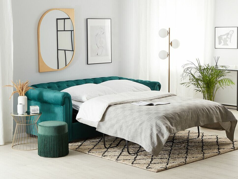 Kavč chesterfield Cirdoro 103 (Zelena)