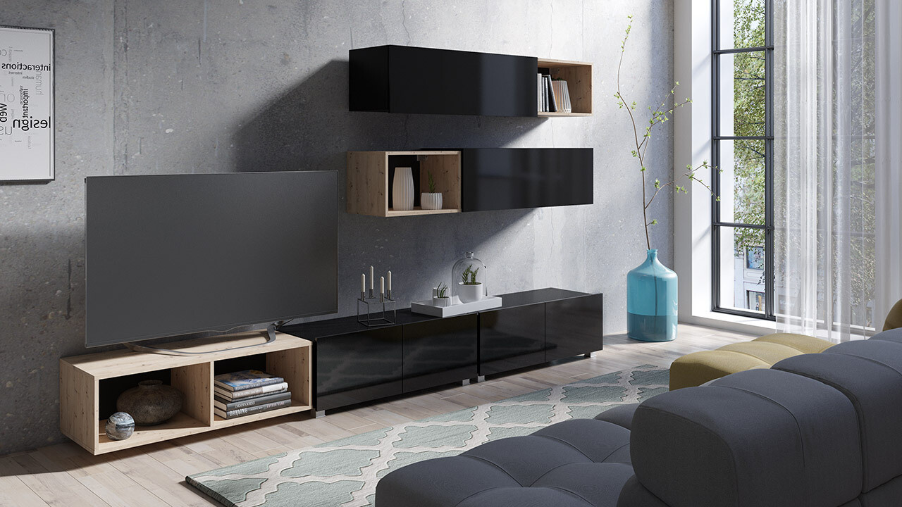 Stenska polica Tivdalu 141 (Artisan hrast)