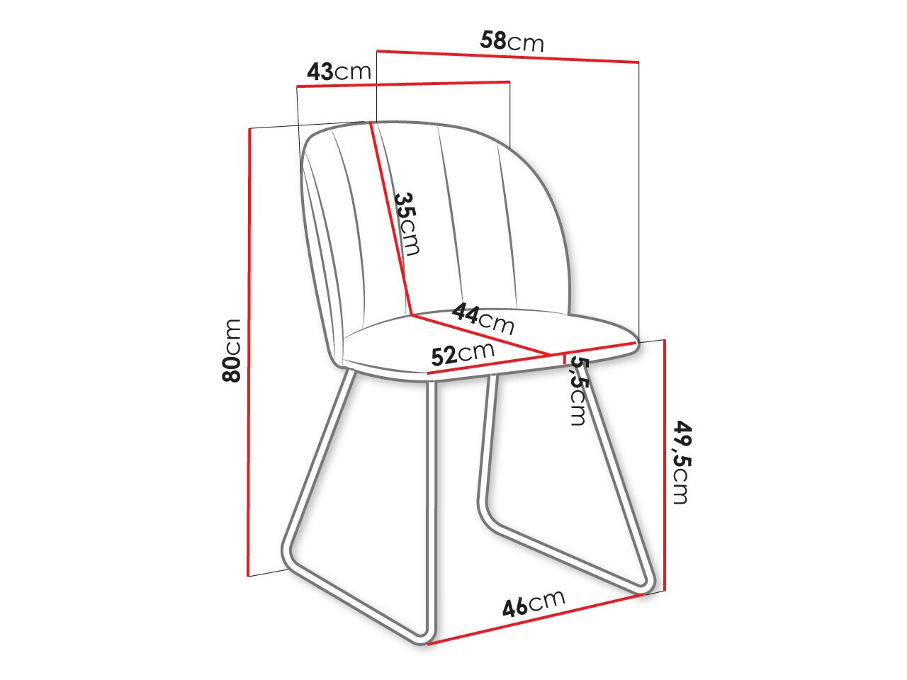 Stol Comfivo Passer I (Magic Velvet 2240)