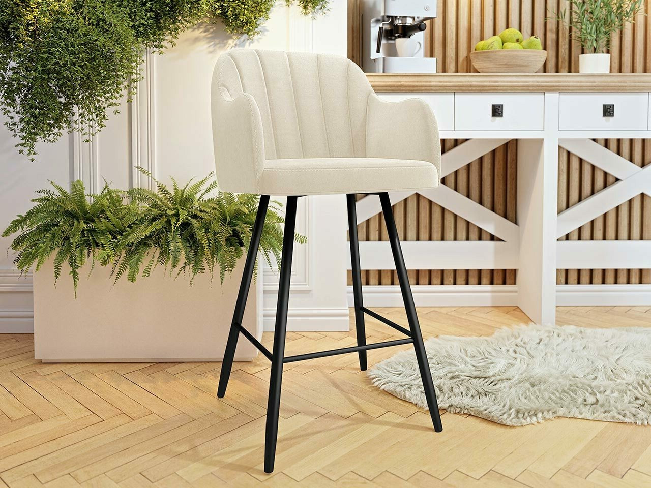 Barski stol Comfivo Anser I (Magic Velvet 2250)