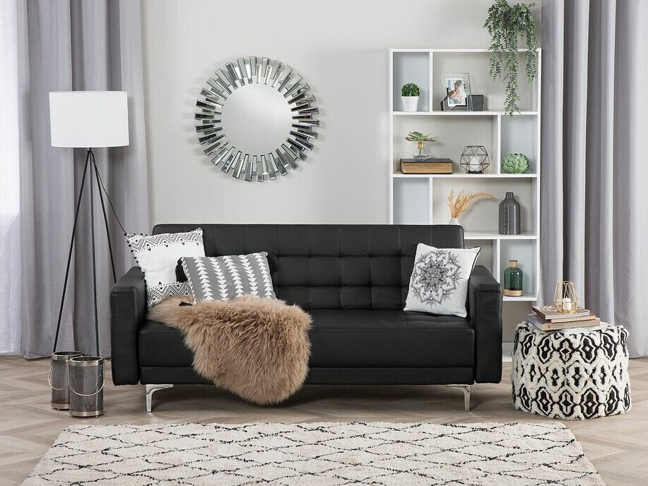 Raztegljiv kavč Felvena 103 (Črna)