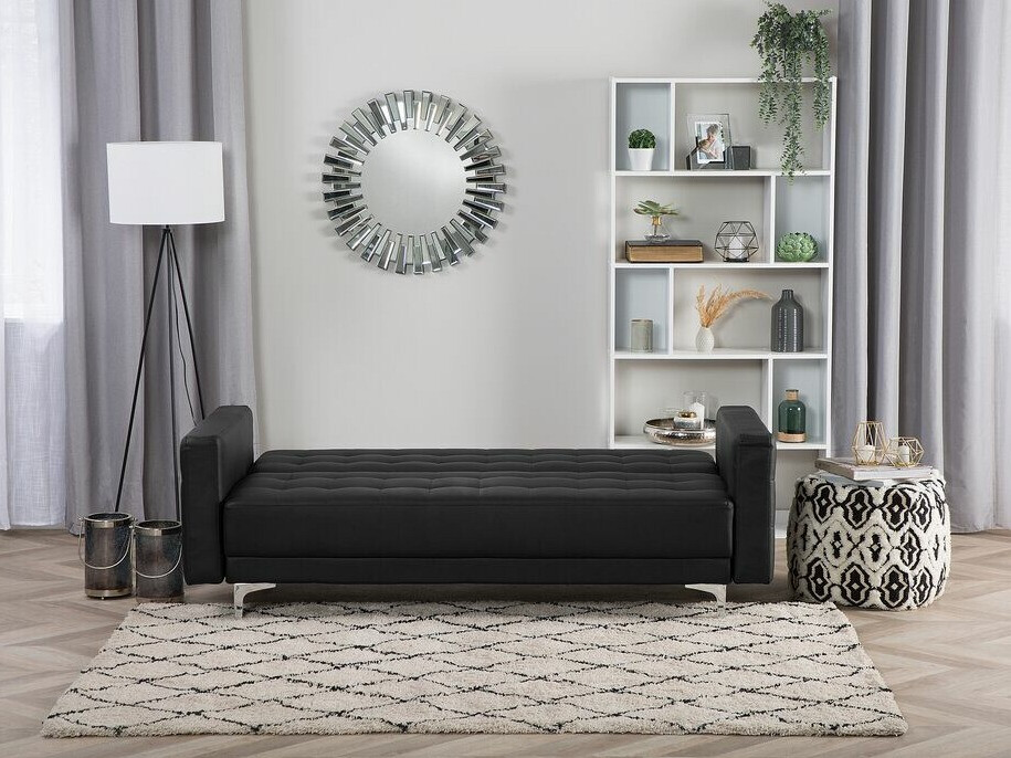 Raztegljiv kavč Felvena 103 (Črna)