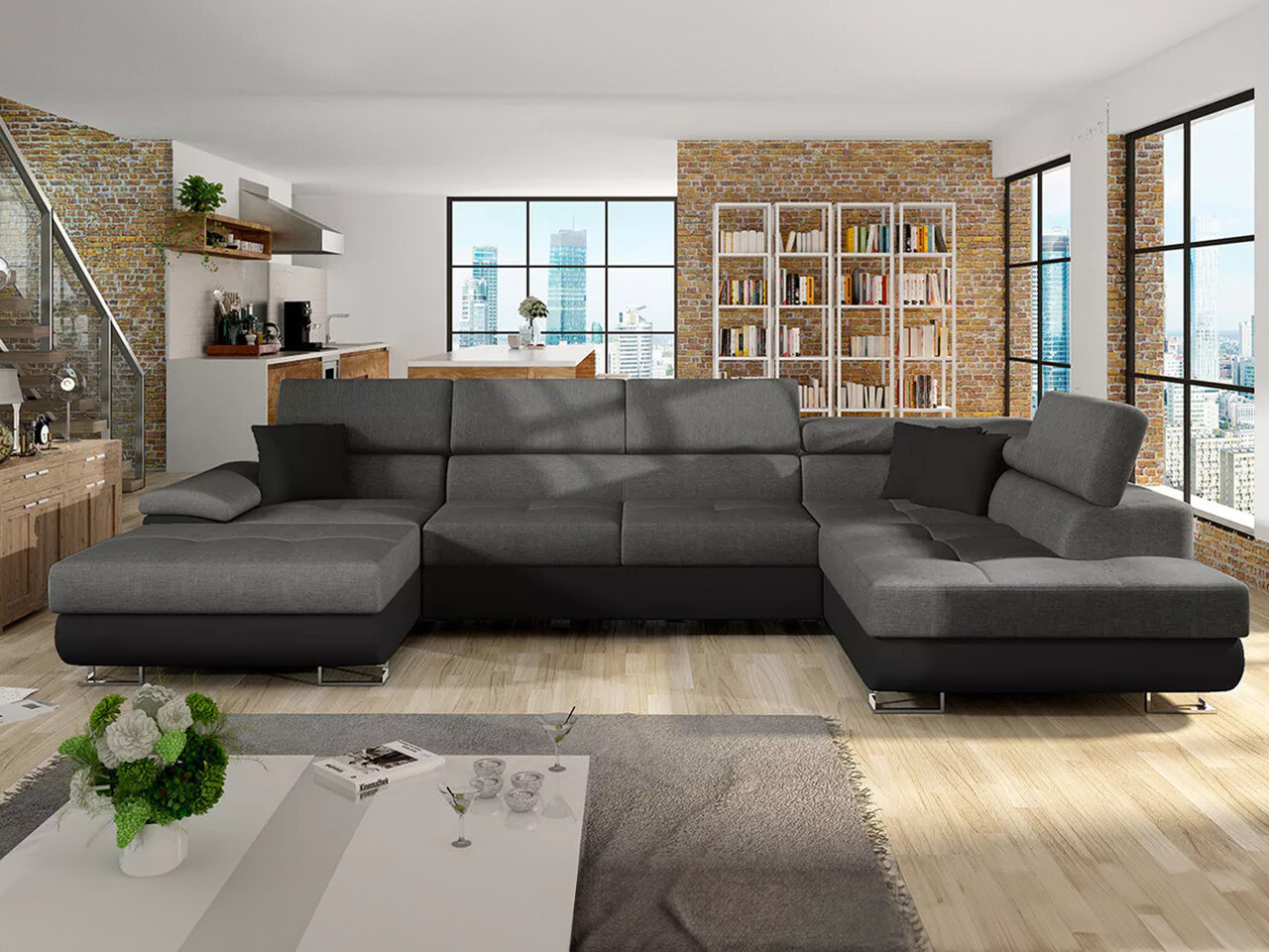 Kotna garnitura Comfivo Ruta IV (Soft 011 + Lux 06 + Soft 011)
