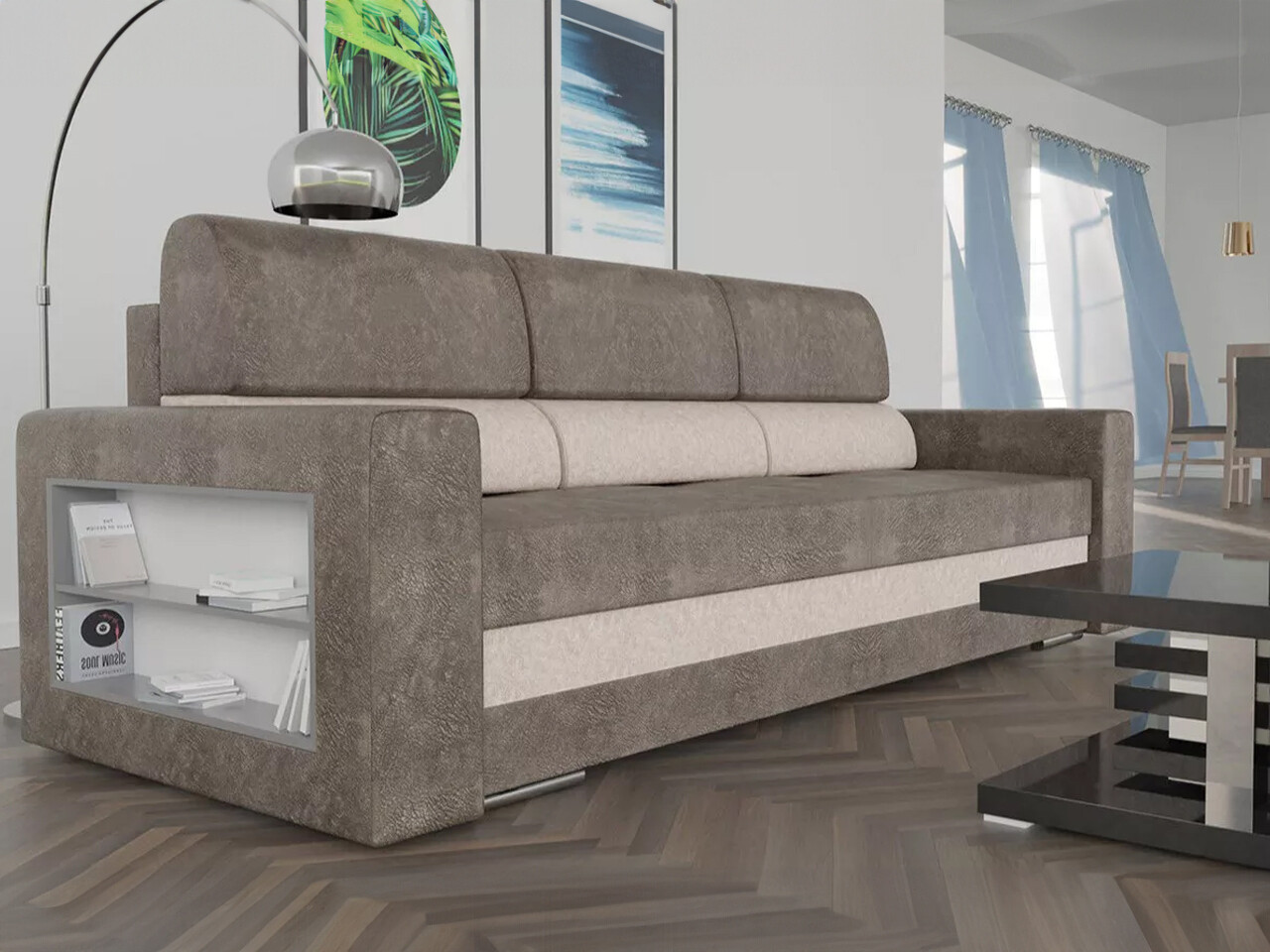 Raztegljiv kavč Decatur 100 (Forever 63 + Forever 60)