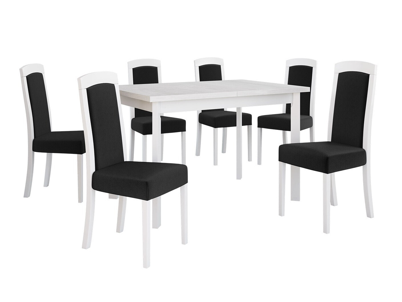 Jedilniški komplet Victorville 351 (Bela)